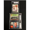 Image 1 : KSA GRADED FOOTBALL CARD LOT (1960'S)