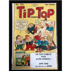 TIP TOP COMICS #154 (DELL COMICS) 1949 **0 ON CENSUS**