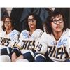 Image 1 : The Hanson Brothers Autographed Slap Shot Sports Illustrated Cover 8x10 Photo ( Beckett COA)