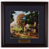 Image 1 : Thomas Kinkade "Winnie the Pooh" 17.5x18 Custom Framed Print Display
