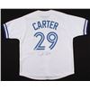 Image 1 : Joe Carter Signed Toronto Blue Jays Jersey (JSA COA)