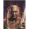 Image 1 : Dave Bautista Signed "Guardians of the Galaxy" 8x10 Photo Inscribed (PSA COA)