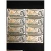 Image 1 : 1973 $1 UNCIRCULATED SEQUENTIAL CANADIAN BANK NOTES