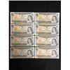 Image 1 : 1973 $1 UNCIRCULATED SEQUENTIAL CANADIAN BANK NOTES