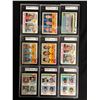 Image 1 : KSA GRADED BASEBALL CARD LOT (1970-80'S)