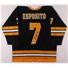 Image 1 : PHIL ESPOSITO SIGNED BRUINS JERSEY (JSA COA)
