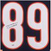 Image 2 : Mike Ditka Signed 31x35 Custom Framed Jersey (PSA COA)