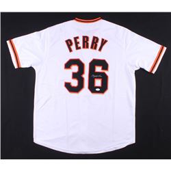 Gaylord Perry Signed Jersey (JSA COA)