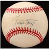 Image 1 : WILLIE MAYS SIGNED RAWLINGS BASEBALL (PSA COA)