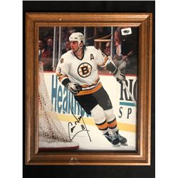 CAM NEELY SIGNED 8X10 FRAMED HOCKEY PHOTO