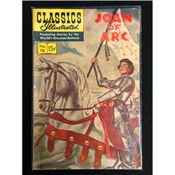 JOAN OF ARC #78 (CLASSIC'S ILLUSTRATED)