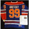 Image 1 : WAYNE GRETZKY SIGNED OILERS CAPTAIN JERSEY (JSA COA)