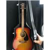 Image 1 : YAMAHA ACOUSTIC GUITAR W/ HARD SHELL CASE