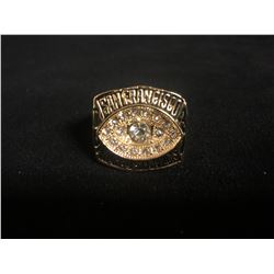 Joe Montana San Francisco 49ers High Quality Replica 1981 Super Bowl XVI Championship Ring