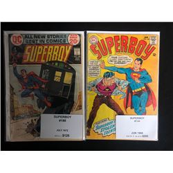 VINTAGE SUPERBOY COMIC BOOK LOT #188/ #144 (DC COMICS)