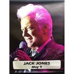 JACK JONES SIGNED LARGE CASINO SHOW POSTER