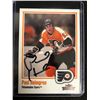 Image 1 : PAUL HOLMGREN SIGNED FLEER THROWBACKS HOCKEY CARD