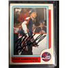 Image 1 : DALE HAWERCHUK SIGNED TOPPS HOCKEY CARD