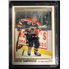 Image 1 : VINCENT DAMPHOUSSE SIGNED '92 O-PEE-CHEE PREMIER HOCKEY CARD
