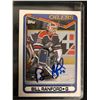 Image 1 : BILL RANFORD SIGNED TOPPS HOCKEY CARD