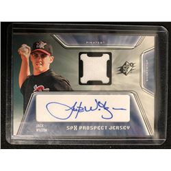 2001 SPx Prospect Jersey Jack Wilson #144 Rookie Auto