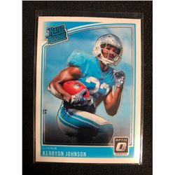 2018 Panini Kerryon Johnson Optic Rated Rookie