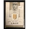 Image 1 : HENRY KNIGHT GROH NATIONAL TREASURES AUTHENTIC GAME USED BAT BASEBALL CARD