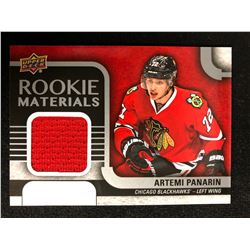 2015-16 Upper Deck Rookie Materials #RM-AP Artemi Panarin