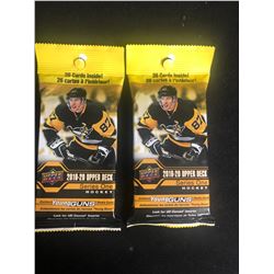 2019-20 UPPER DECK SERIES ONE HOCKEY CARD PACKS LOT