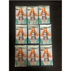 2019 TOPPS WWE WOMENS DIVISION TRADING CARD PACKS LOT