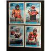 Image 1 : DONRUSS RATED ROOKIE FOOTBALL CARD LOT
