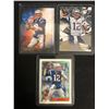 Image 1 : TOM BRADY FOOTBALL CARD LOT