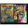 Image 1 : COMIC BOOK LOT (METAL MEN AND THE ATOM/ NICK FURY AGENT OF SHIELD #13)