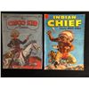 Image 1 : VINTAGE DELL COMICS BOOK LOT (THE CISCO KID/ INDIAN CHIEF)