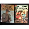 Image 1 : VINTAGE DELL COMICS BOOK LOT (WANTED: DEAD OR ALIVE/ ANNIE OAKLEY & TAGG)