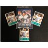 Image 1 : JAMES MOYER SIGNED BASEBALL PROGRAM W/ AUTOGRAPHED CARDS