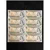 Image 1 : 1973 $1 UNCIRCULATED SEQUENTIAL CANADIAN BANK NOTES