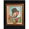 Image 1 : Freddie's Shack Framed LE Print on Canvas - 562/5000 - Red Skelton Signed