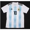 Image 2 : Lionel Messi Signed Argentina Adidas Jersey Inscribed "Leo" (Beckett COA)