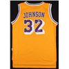 Image 1 : Magic Johnson Signed Jersey (PSA COA)