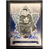 Image 1 : HOWIE MEEKER TORONTO MAPLE LEAFS CENTENNIAL SIGNED HOCKEY CARD