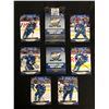 Image 1 : 2020 UPPER DECK MVP VANCOUVER CANUCKS 2 X 6 CARD SET ONE SEALED (RARE)