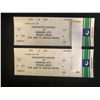 Image 1 : PAIR OF (2) VANCOUVER CANUCKS HOCKEY TICKETS VS. WINNIPEG JETS (SUN. MARCH 15TH/ 2020 @ 5PM)