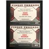 Image 2 : UFC FINEST THREADS RELIC CARD LOT (SHANE CARWIN/ CHRIS WEIDMAN)
