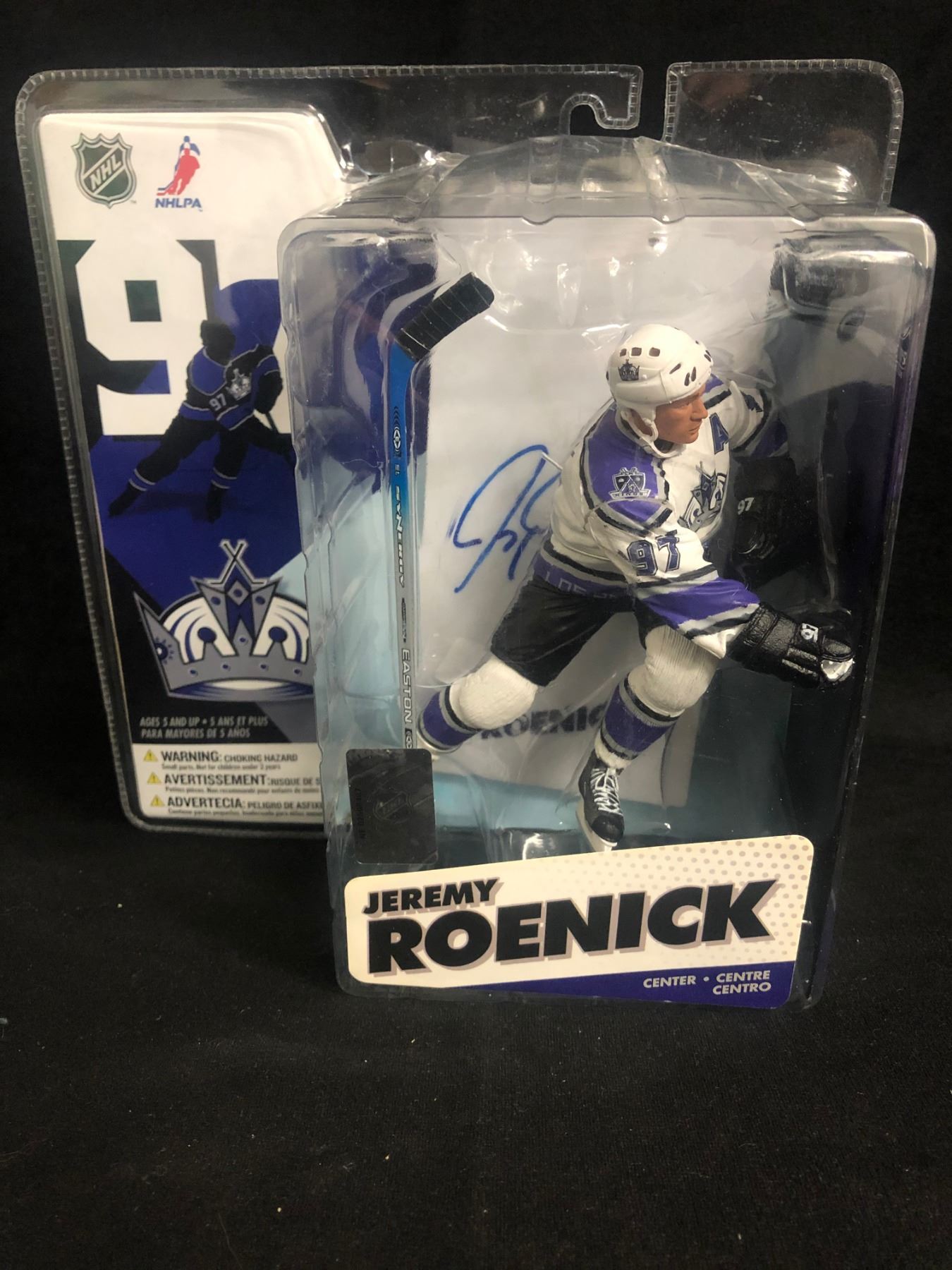 Jeremy Roenick Figure McFarlane's Jeremy Roenick Action Figure Autographed