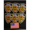 Image 1 : NYC POLICE DEPARTMENT EMBROIDERED PATCH LOT