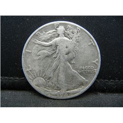 1942 SILVER (90%) WALKING LIBERTY HALF DOLLAR