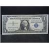 Image 1 : 1957 SILVER CERTIFICATE $1 NOTE, (ERROR-DIE SHIFT TOP AND BOTTOM)
