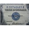Image 2 : 1957 SILVER CERTIFICATE $1 NOTE, (ERROR-DIE SHIFT TOP AND BOTTOM)