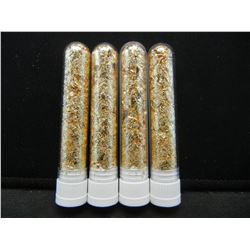 (4) Vials of Leaf Flakes